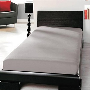 Jersey prostěradlo 90x200 Premium - Světle šedá