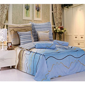 Sada bavlněného povlečení na 2 lůžka 140x200 70x90 Vzor 25