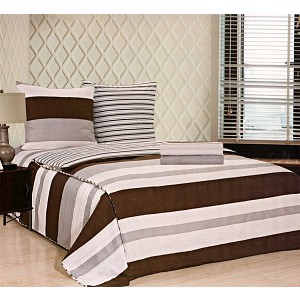 Sada bavlněného povlečení na 2 lůžka 140x200 70x90 Vzor 22