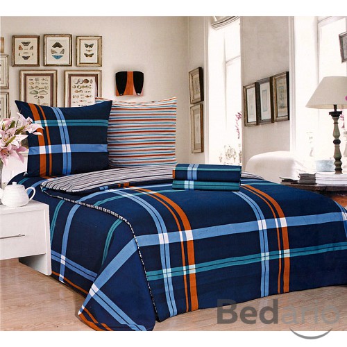 Sada bavlněného povlečení na 2 lůžka 140x200 70x90 Vzor 21