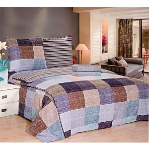 Sada bavlněného povlečení na 2 lůžka 140x200 70x90 Vzor 18