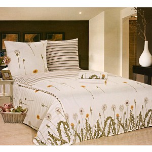 Sada bavlněného povlečení na 2 lůžka 140x200 70x90 Vzor 17