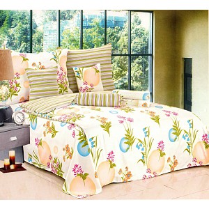 Sada bavlněného povlečení na 2 lůžka 140x200 70x90 Vzor 14