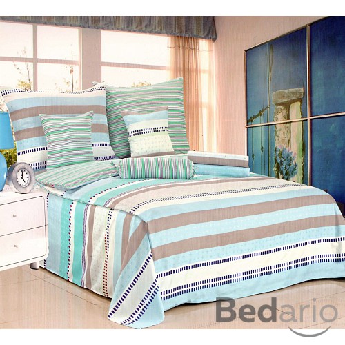 Sada bavlněného povlečení na 2 lůžka 140x200 70x90 Vzor 13