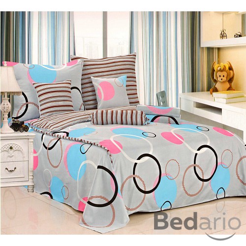 Sada bavlněného povlečení na 2 lůžka 140x200 70x90 Vzor 11