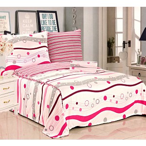 Sada bavlněného povlečení na 2 lůžka 140x200 70x90 Vzor 8