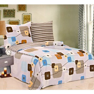 Sada bavlněného povlečení na 2 lůžka 140x200 70x90 Vzor 7