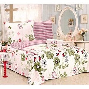 Sada bavlněného povlečení na 2 lůžka 140x200 70x90 Vzor 6