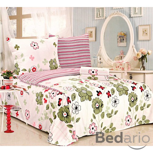 Sada bavlněného povlečení na 2 lůžka 140x200 70x90 Vzor 6