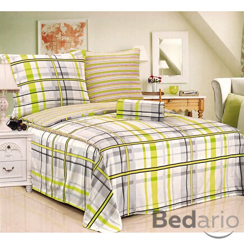 Sada bavlněného povlečení na 2 lůžka 140x200 70x90 Vzor 5