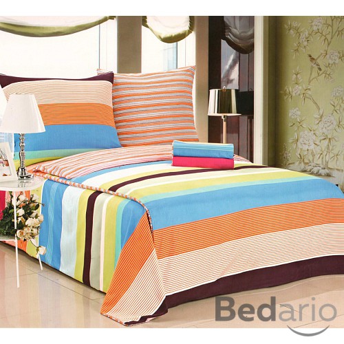 Sada bavlněného povlečení na 2 lůžka 140x200 70x90 Vzor 3