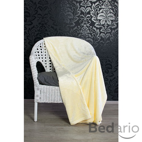 Mikroflanelová deka Premium 150x200 - Vanilková