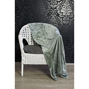 Mikroflanelová deka Premium 150x200 - Šedá