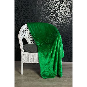 Mikroflanelová deka Premium 150x200 - Smaragdová