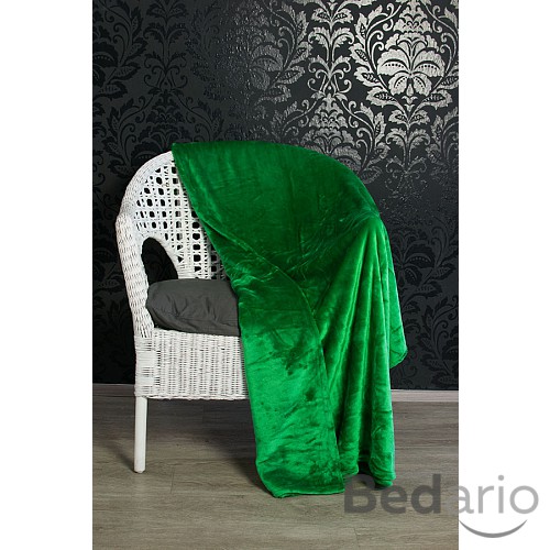 Mikroflanelová deka Premium 150x200 - Smaragdová