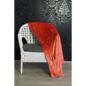 Mikroflanelová deka Premium 150x200 - Cihlová