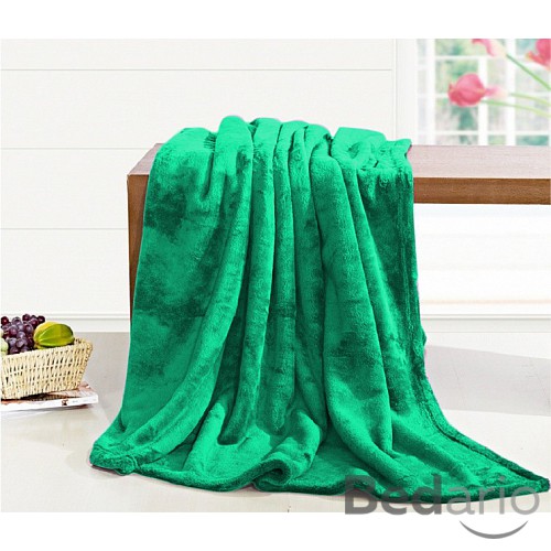 Deka mikroflanel 230x200 - Smaragd