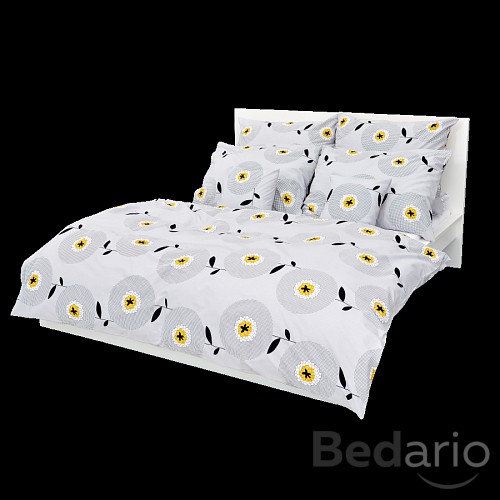 Krepové povlečení pampeliška 140x200+70x90