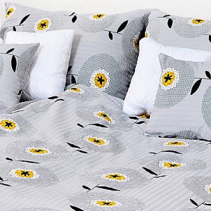 Krepové povlečení pampeliška 140x200+70x90
