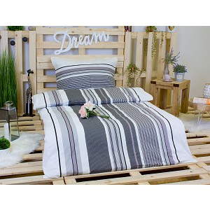 Krepové povlečení Veronika 140x200 70x90