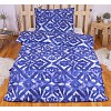 Bavlněné povlečení PORTO modré 140x200+70x90