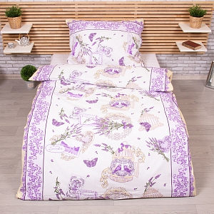 Luxusní RANFORCE Bavlněné povlečení 140x200+70x90 Levandule