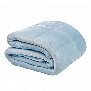 Uklidňující těžká deka 150x200 - Světle modrá