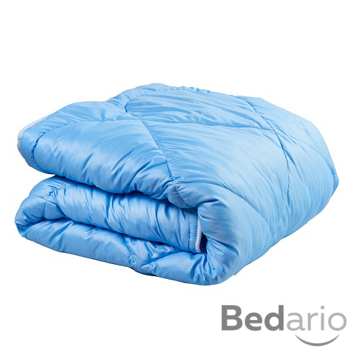 Dvojitá zimní přikrývka LUX 140x200 modrá