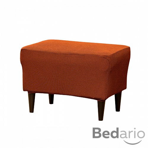 Potah na taburet Gisela - Oranžová