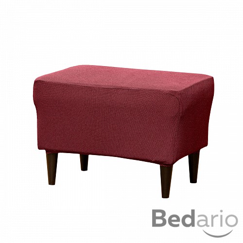 Potah na taburet Gisela - Vínová