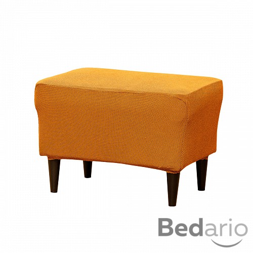 Potah na taburet Gisela - Rezavá