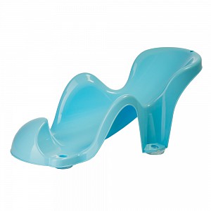 Dětská koupací židle 528 x 252 x 211 mm - světle modrá