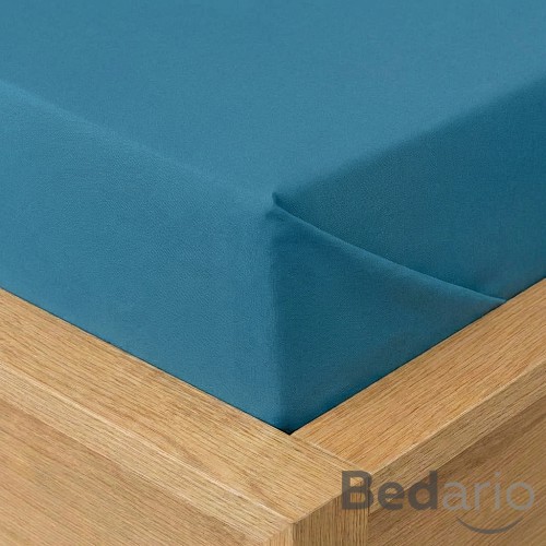 Prostěradlo bavlněná plachta 140x225 Tmavý tyrkys