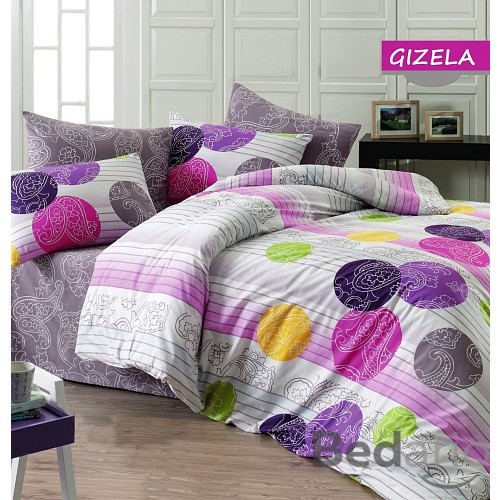 Bavlněné povlečení 140x200+70x90 Gizela