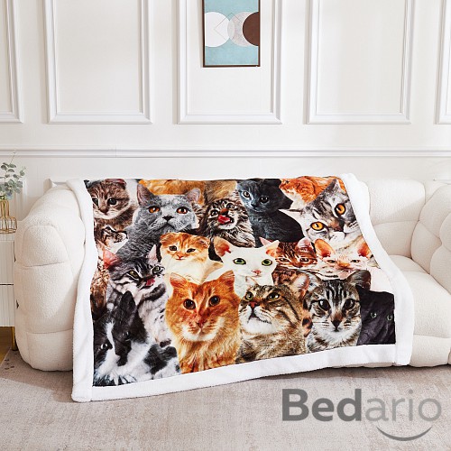 Deka beránek 150x200 - Superior - Kočkovaná