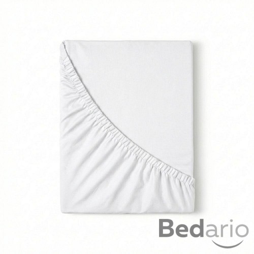 Jersey prostěradlo s lycrou DeLuxe 120x200 bílé