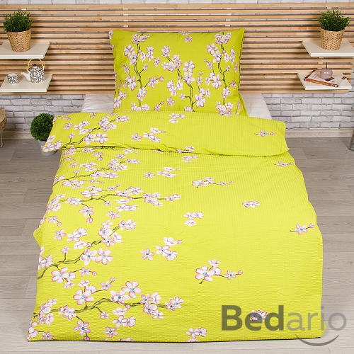 Krepové povlečení 140x200+70x90 Sakura