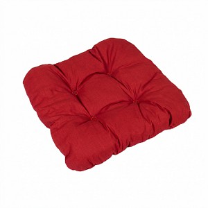 Sedák s provázky 40x40 Rudý