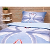 3D povlečení 140x200+70x90 Labutě