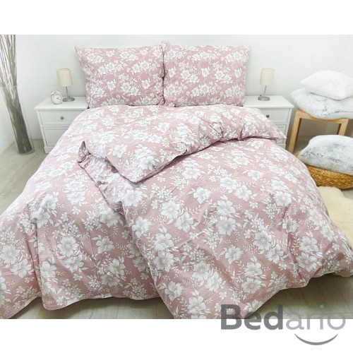 Bavlněné povlečení 140x200+70x90 Květinová něha