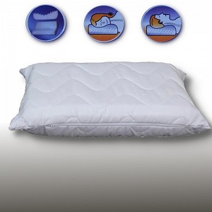 Anatomický polštář Standard - s prošívaným povlakem