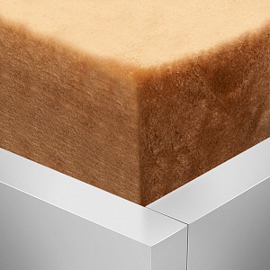 OBOUSTRANNÉ Mikroplyšové prostěradlo DELUXE 180x200 - Karamelová