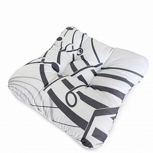 Sedák s provázky na uchycení 40x40 Noty