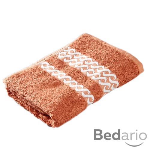 Luxusní bambusový ručník VALENCIA - Cihlový
