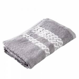 Luxusní bambusový ručník VALENCIA - Šedý