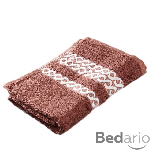 Luxusní bambusový ručník VALENCIA - Hnědý