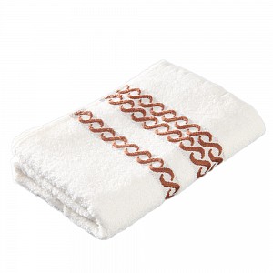 Luxusní bambusový ručník VALENCIA - Krémový