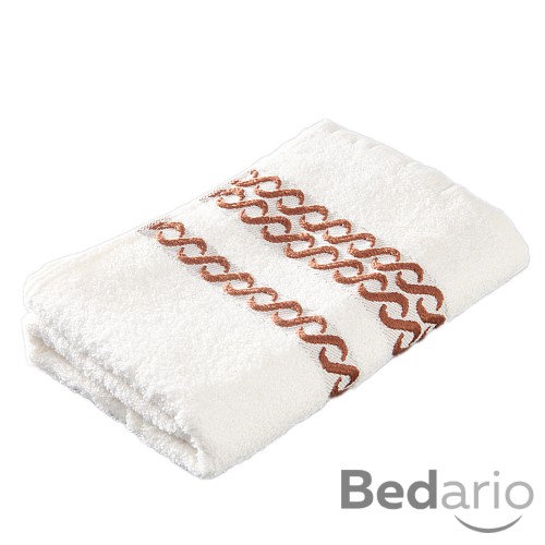 Luxusní bambusový ručník VALENCIA - Krémový