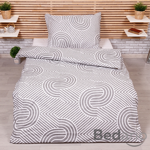 Bavlněné povlečení 140x200+70x90 Šnek