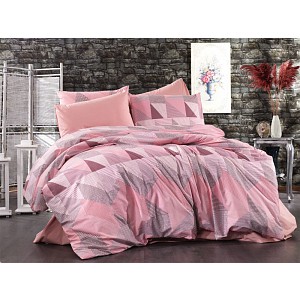 Krepové povlečení DeLuxe 140x200+70x90 Koso